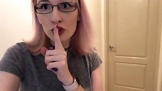 Masturbating While Bf Is Taking Douche!