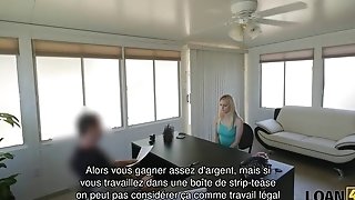 Loan4k. Un Homme Attrape Une Caméra Et Organise Un Casting Porno Dans