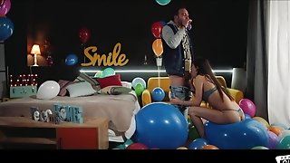Balloon Kink Fuck W/ Playful Turkish Ultra-cutie Anya